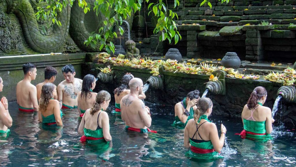 Tirta Empul temple Bali purification