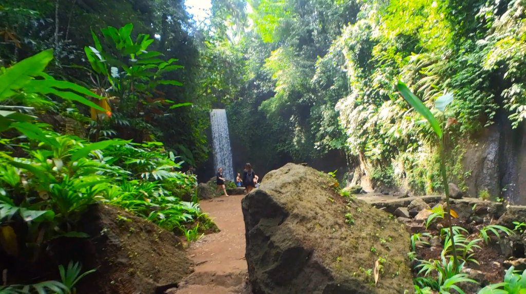 view of tibumana waterfall