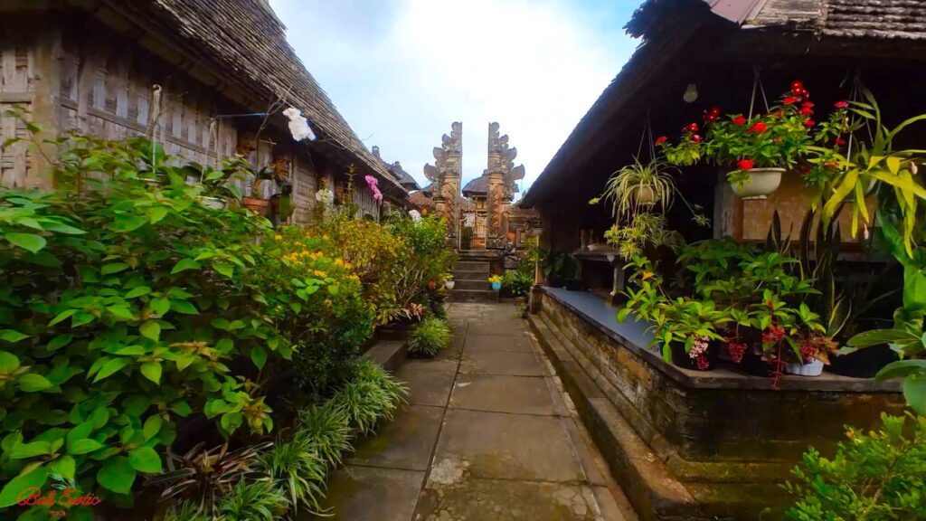 Inside Penglipuran traditional village