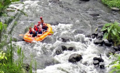 Ubud rafting view