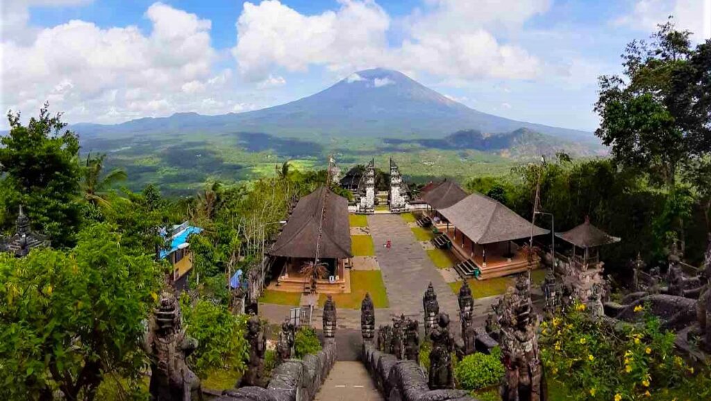 lempuyang temple view