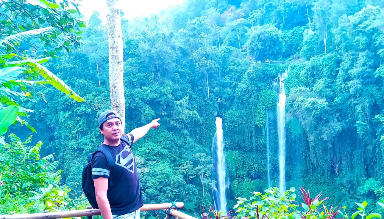 Sekumpul waterfall view