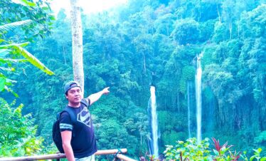 Sekumpul waterfall view