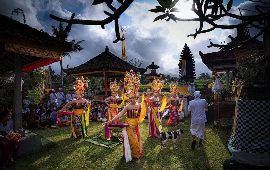 Batukaru temple ceremony