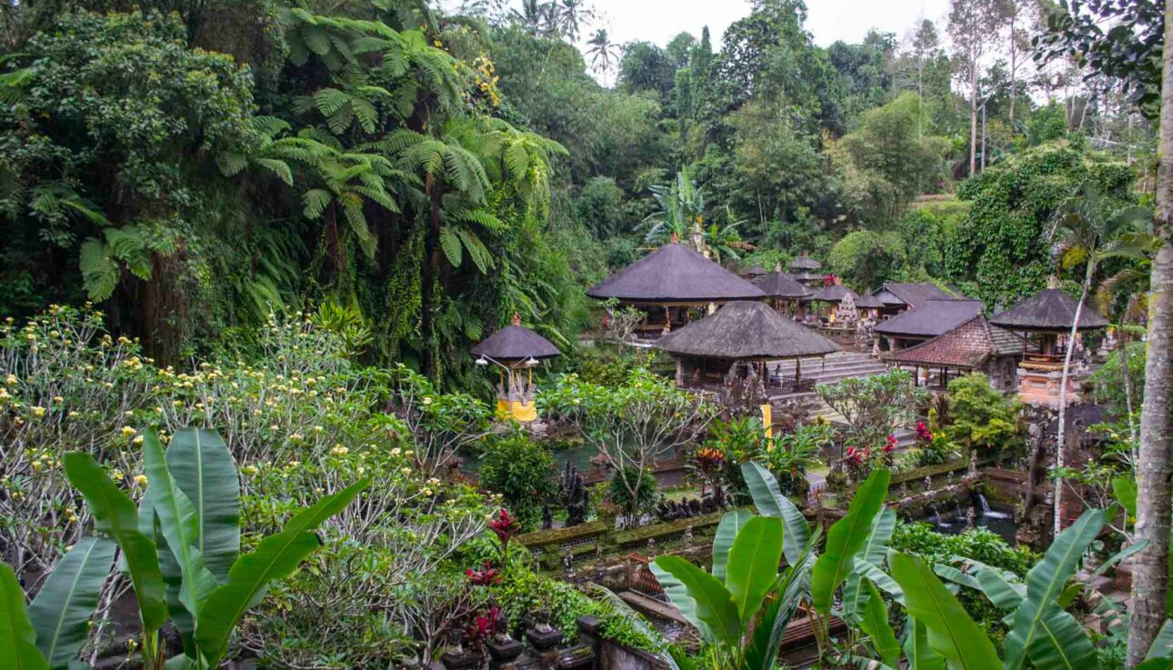 Ubud village temple