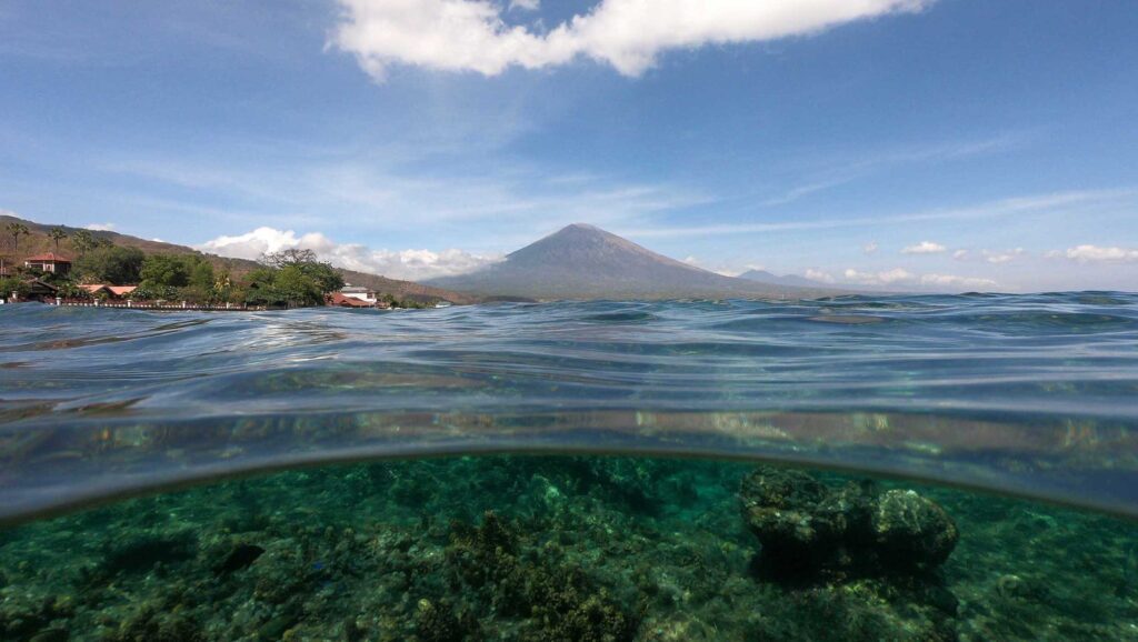 mount Agung view