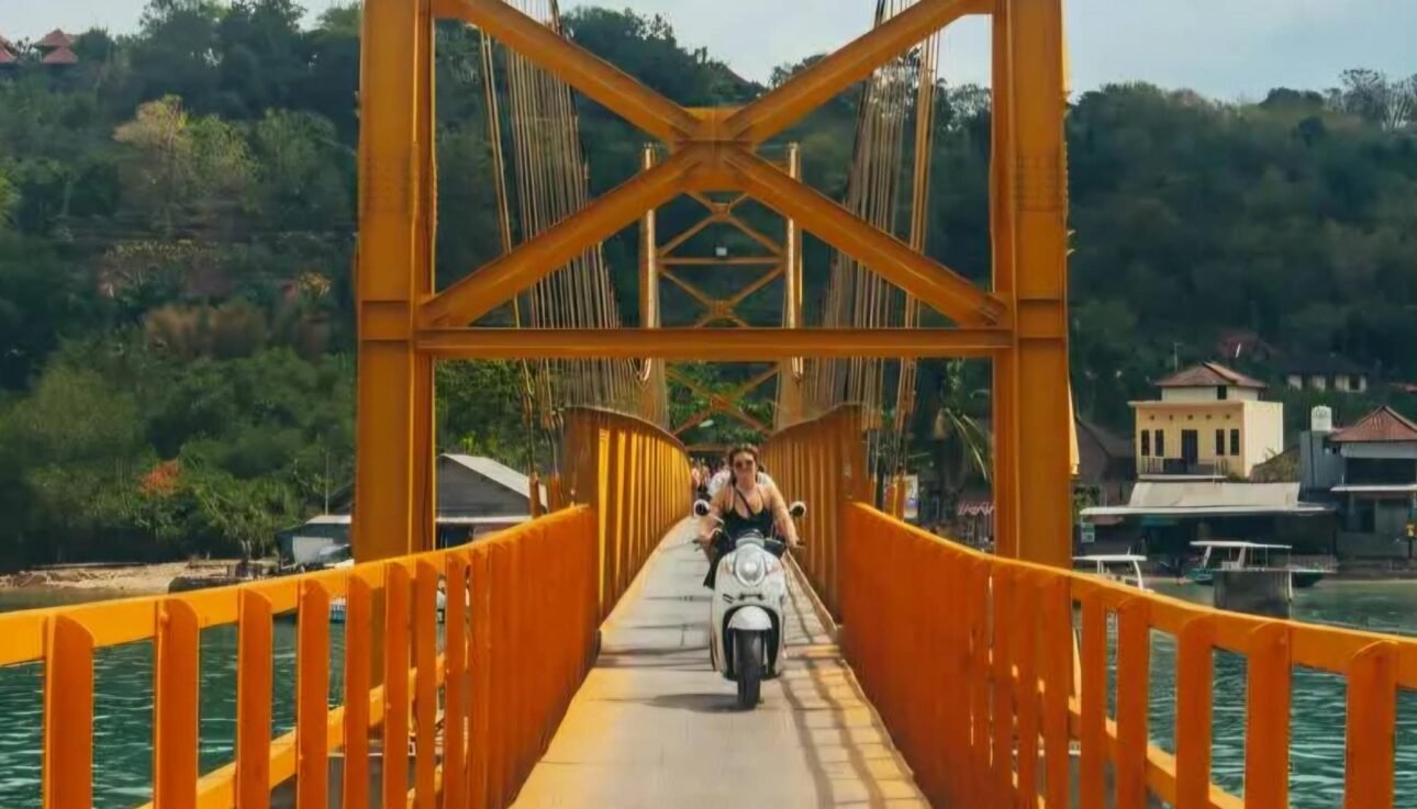 yellow bridge